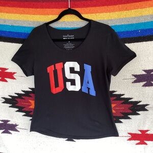 General standard USA Women’s scoop neck t shirt made in USA
